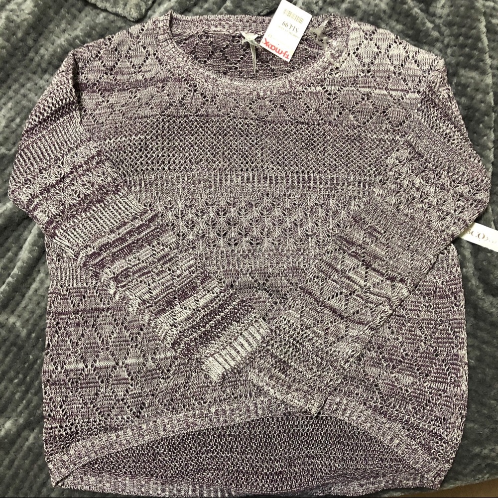 Purple sweater